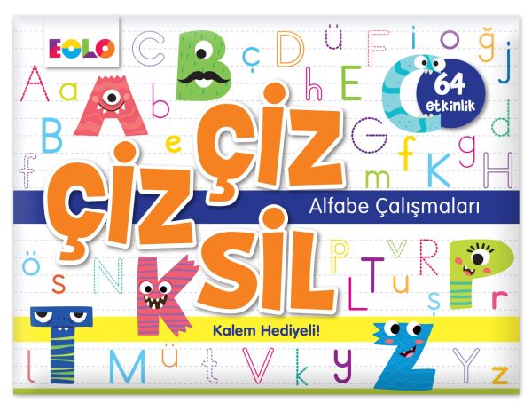 EOLO ÇİZ ÇİZ SİL ALFABE