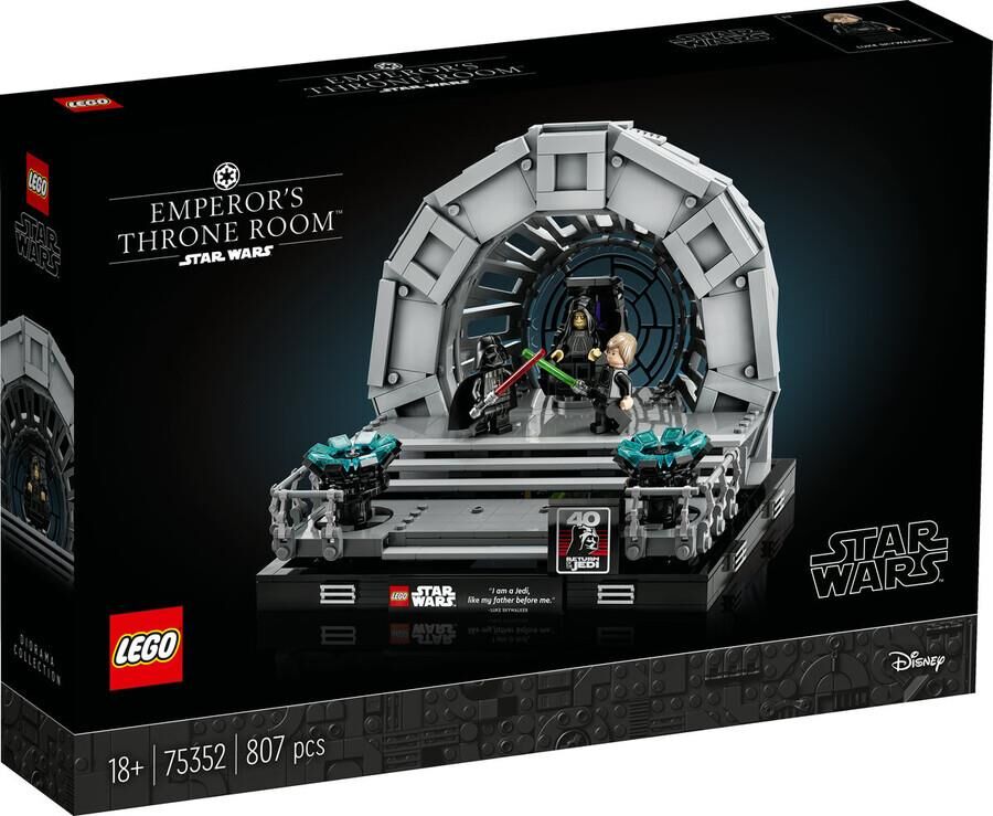 LEGO STAR WARS EMPERORS THRONE ROOM DİORAMASI
