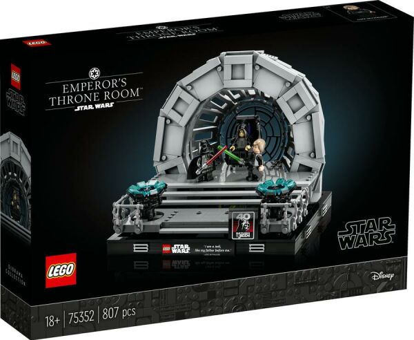 LEGO STAR WARS EMPERORS THRONE ROOM DİORAMASI