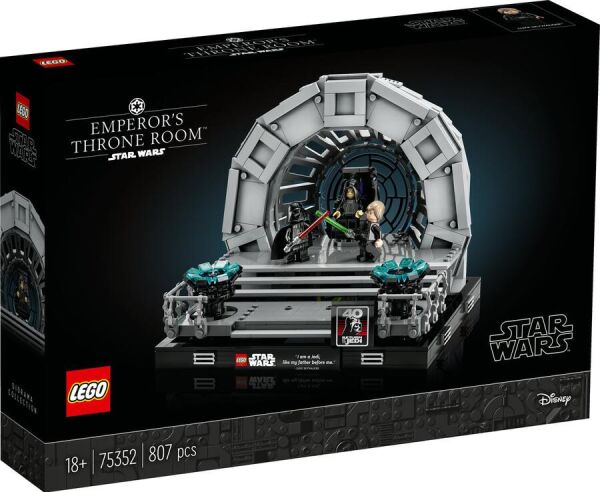 LEGO STAR WARS EMPERORS THRONE ROOM DİORAMASI