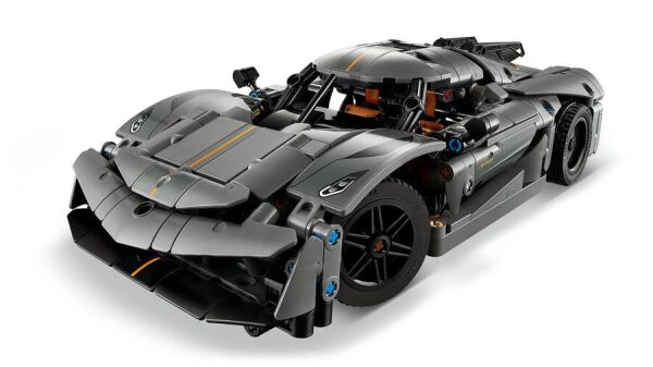 LEGO TECHNIC JESCO GREY HYPERCAR