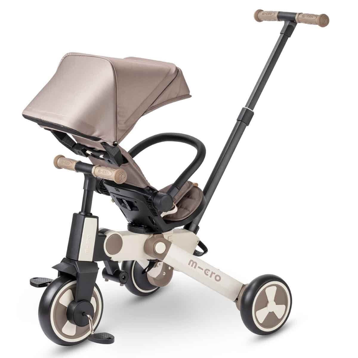 MICRO BİSİKLET 3 IN 1 KATLANABİLİR LATTE-BEJ