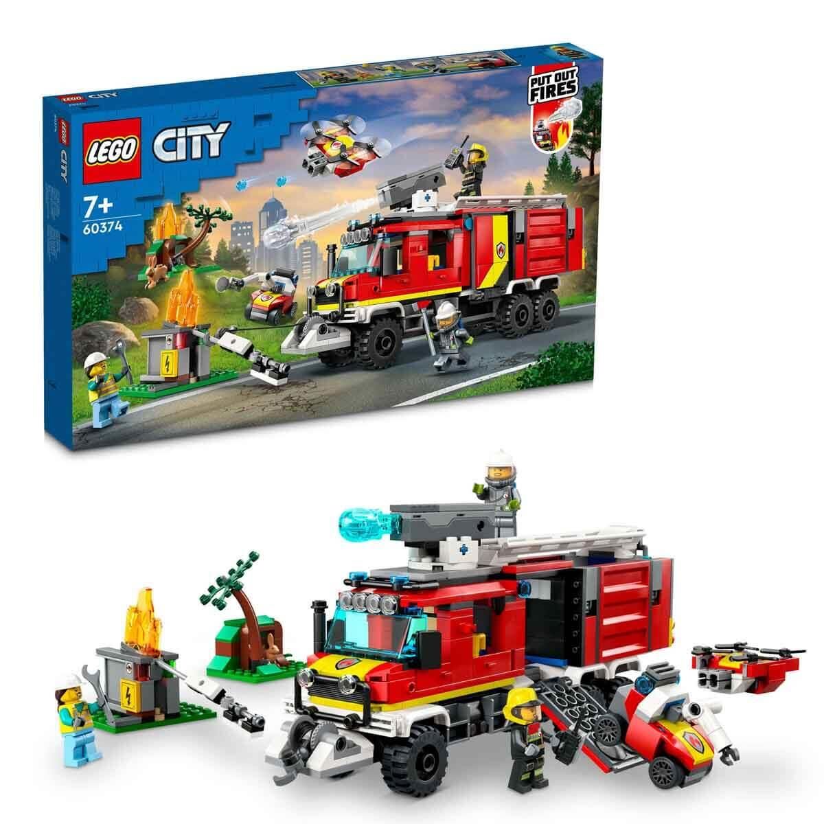 LEGO CİTY İTFAİYE KOMUTA KAMYONU