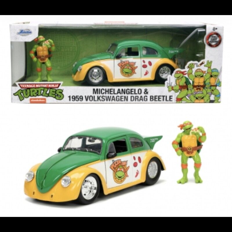 JADA TURTLES 1959 VW BEETLE 1:24