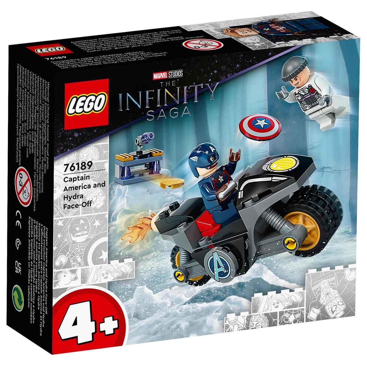 LEGO SUPER HEREOS CAPTAN AMERICA AND HYDRA