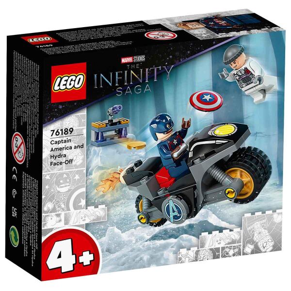 LEGO SUPER HEREOS CAPTAN AMERICA AND HYDRA