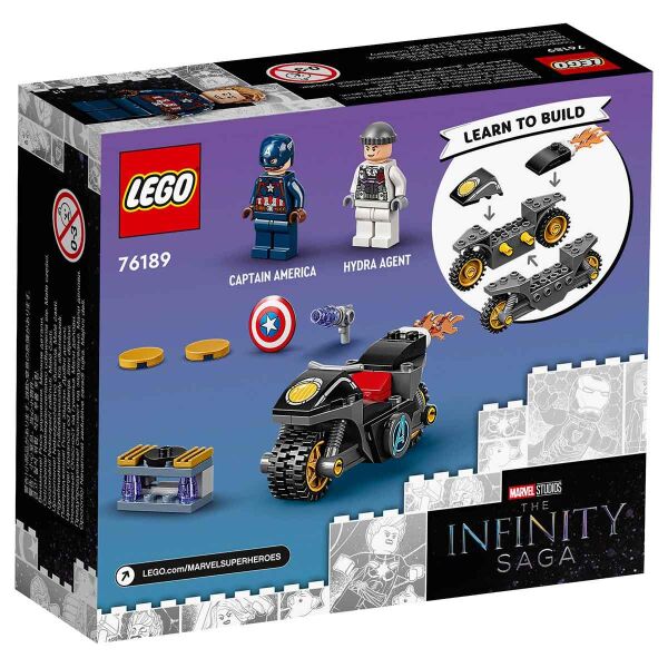 LEGO SUPER HEREOS CAPTAN AMERICA AND HYDRA