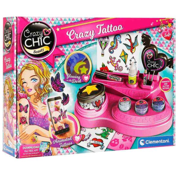 CLEMENTONI CRAZY CHIC ÇILGIN DÖVMELER