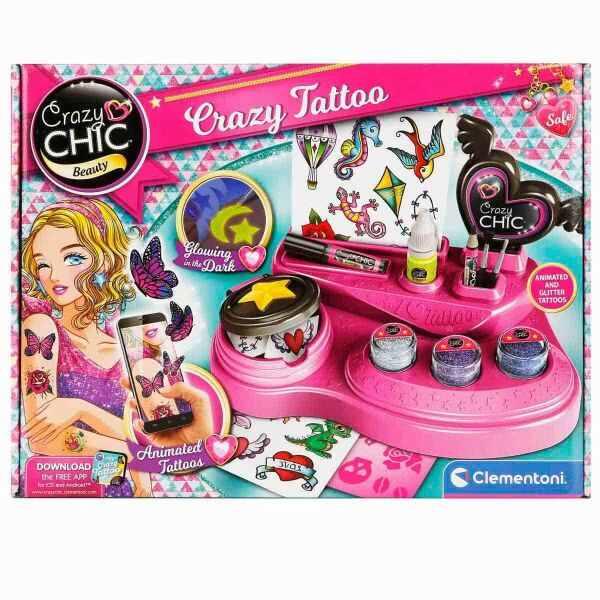CLEMENTONI CRAZY CHIC ÇILGIN DÖVMELER