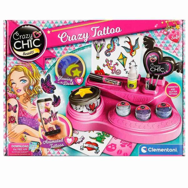CLEMENTONI CRAZY CHIC ÇILGIN DÖVMELER
