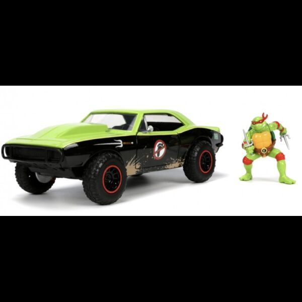 JADA TURTLES RAPHAEL CHEVY CAMARO 1:23