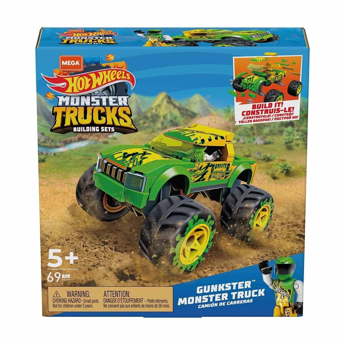 MEGA HOTWEELS GUNKSTER MOSTER TRUCK