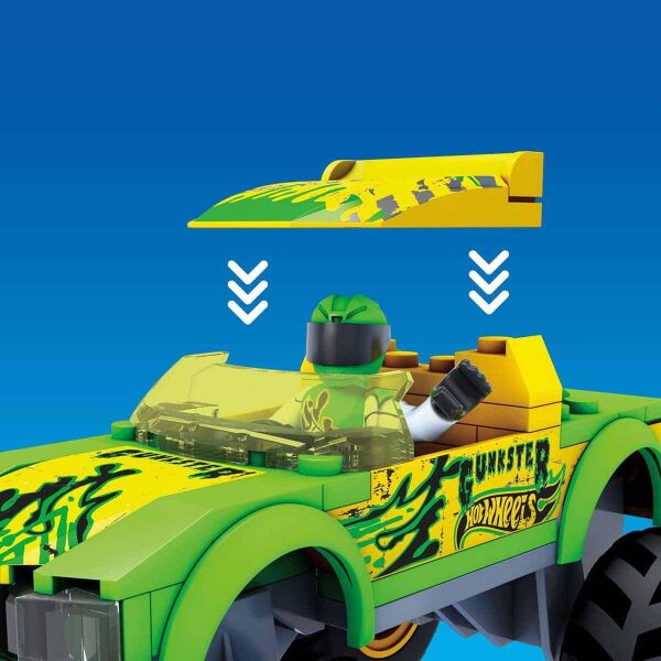 MEGA HOTWEELS GUNKSTER MOSTER TRUCK