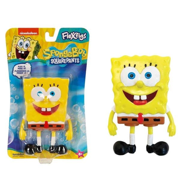 SPONGEBOB AKSİYON FIGUR FLEXFIGS