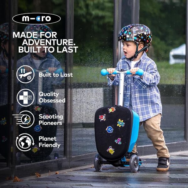 MICRO SCOOTER LUGGAGE JUNIOR VELCRO BLUE
