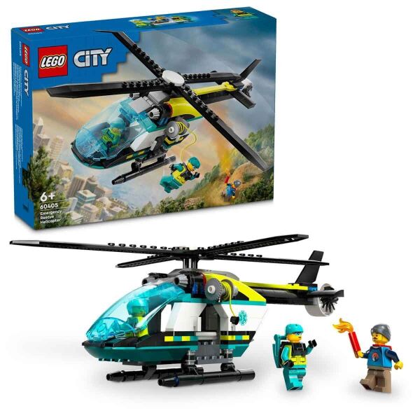 LEGO CİTY ACİL KUTARMA HELİKOPTERİ