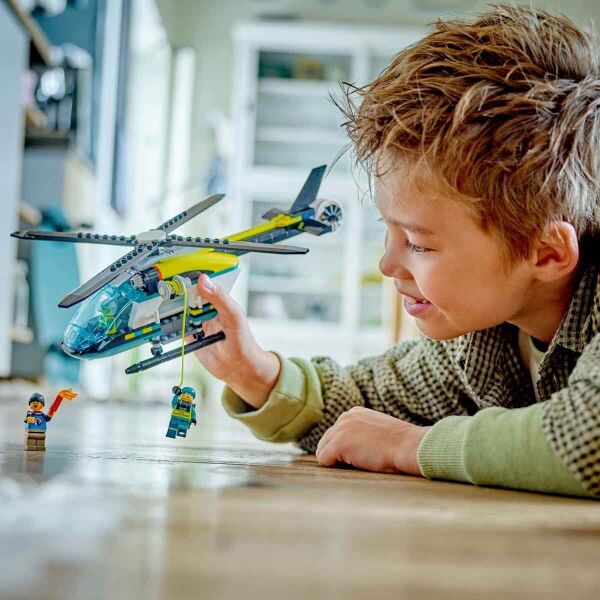 LEGO CİTY ACİL KUTARMA HELİKOPTERİ