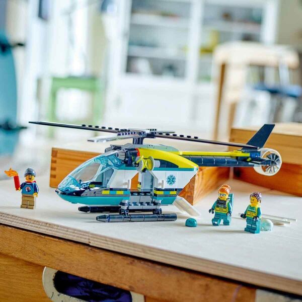 LEGO CİTY ACİL KUTARMA HELİKOPTERİ