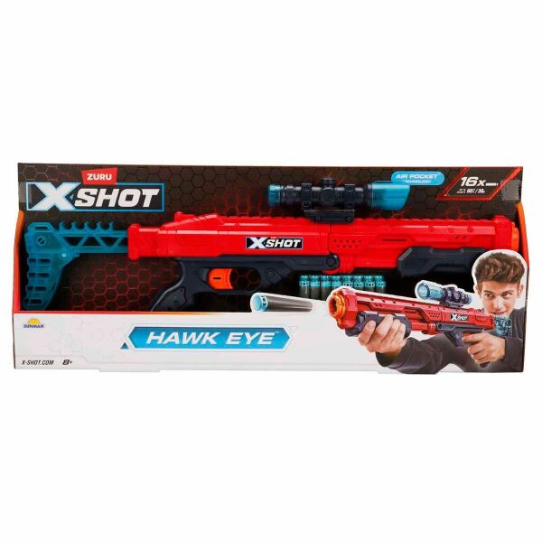 X-SHOT SİLAH EXCEL-HAWKE EYE 16 MERMİLİ