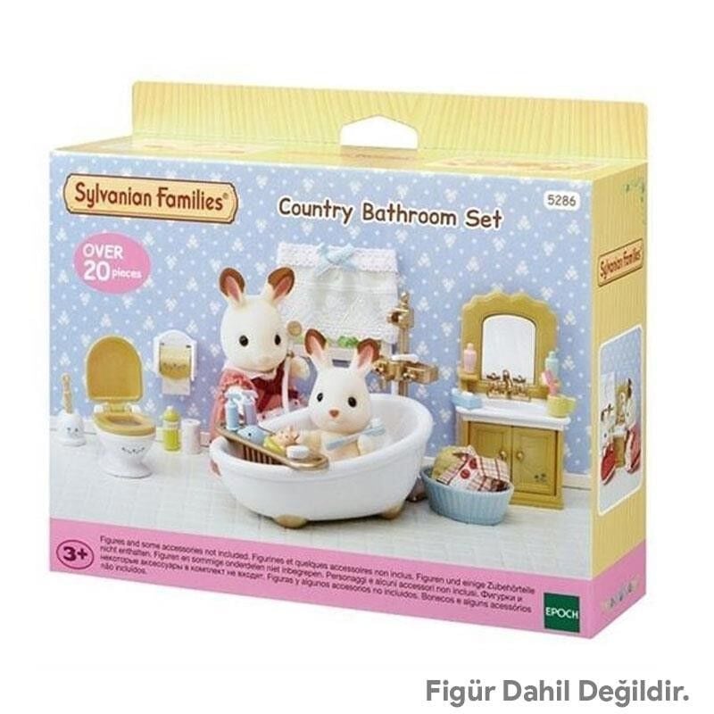 SYLVANIAN COUNTRY BAHTROOM SET