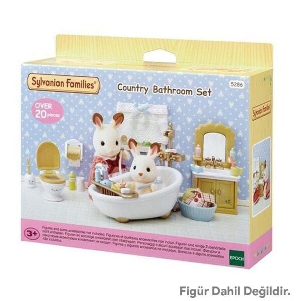 SYLVANIAN COUNTRY BAHTROOM SET