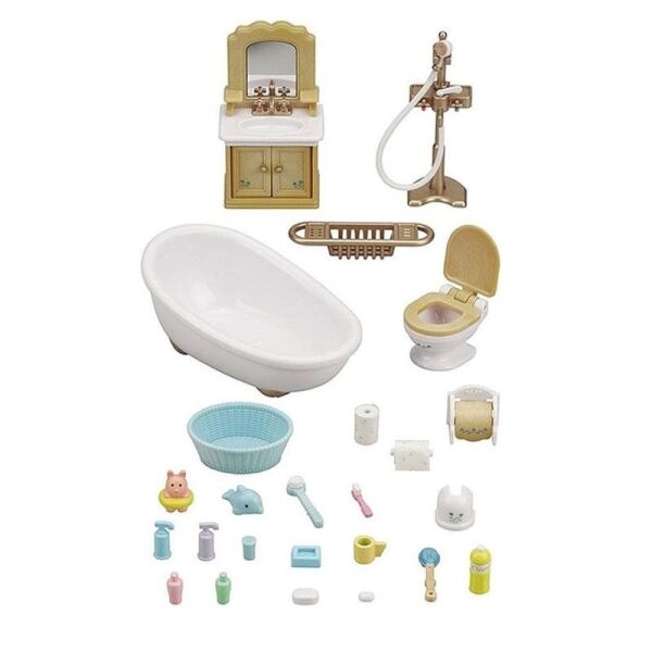 SYLVANIAN COUNTRY BAHTROOM SET