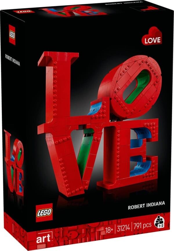 LEGO ART LOVE 791 PRÇ.