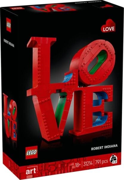 LEGO ART LOVE 791 PRÇ.