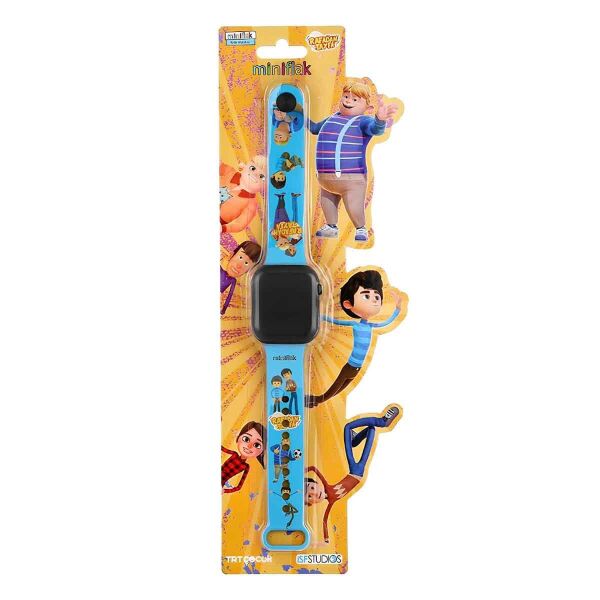 MINIFLAK RAFADAN TAYFA MAVİ LED ÇOCUK SAATİ