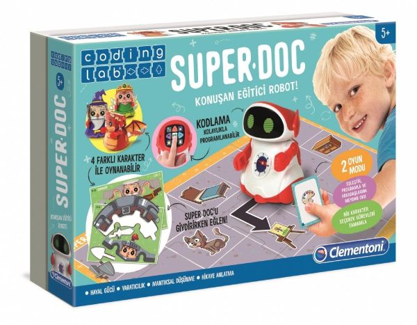 SUPER DOC EĞİTİCİ KONUŞAN ROBOT