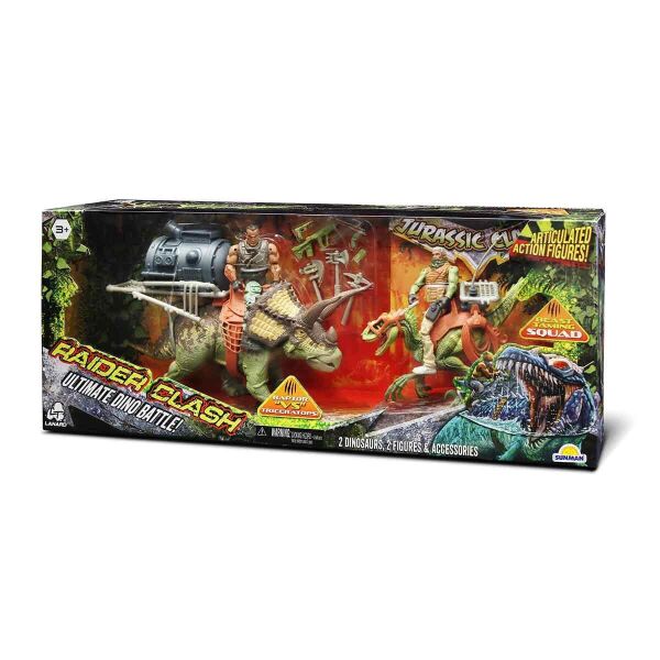 JURASSIC CLASH RAIDER CLASH