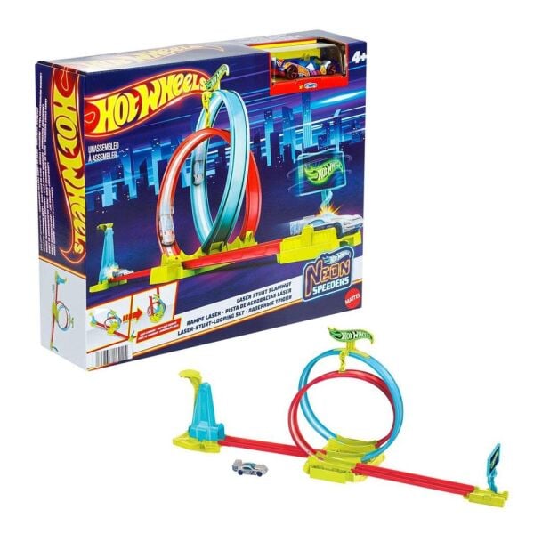 HOTWEELS NEON ÇİFTE ÇEMBERDE YARIŞ