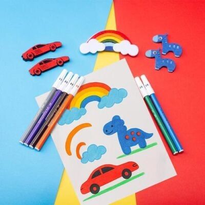 FABER-CASTELL KEÇELİ KALEM YIKANABİLİR