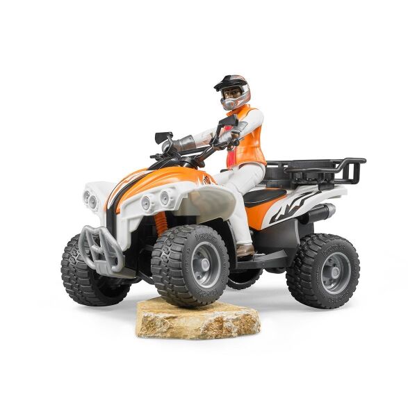 BRUDER ATV ARACI VE SÜRÜCÜSÜ