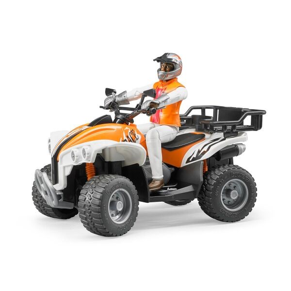 BRUDER ATV ARACI VE SÜRÜCÜSÜ