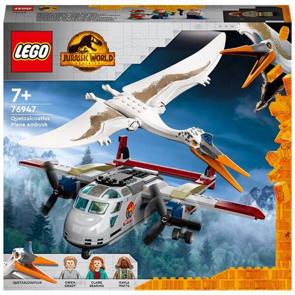 LEGO JURASSIC WORLD QUETZALCOATLUS UÇAK