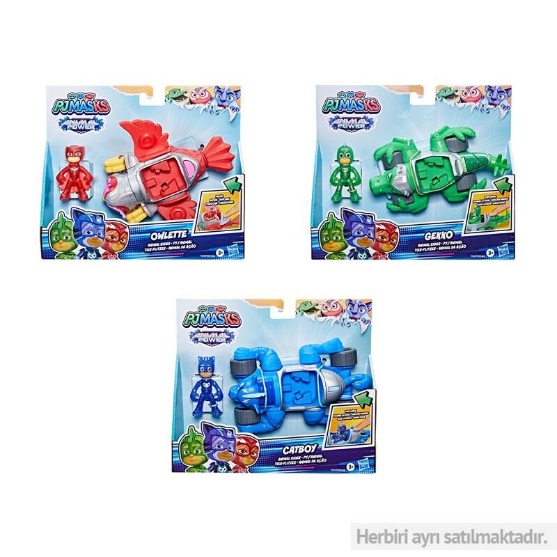 PJ MASKELİLER ANİMAL POWER FİGÜR VE HAYVAN SÜRÜCÜ