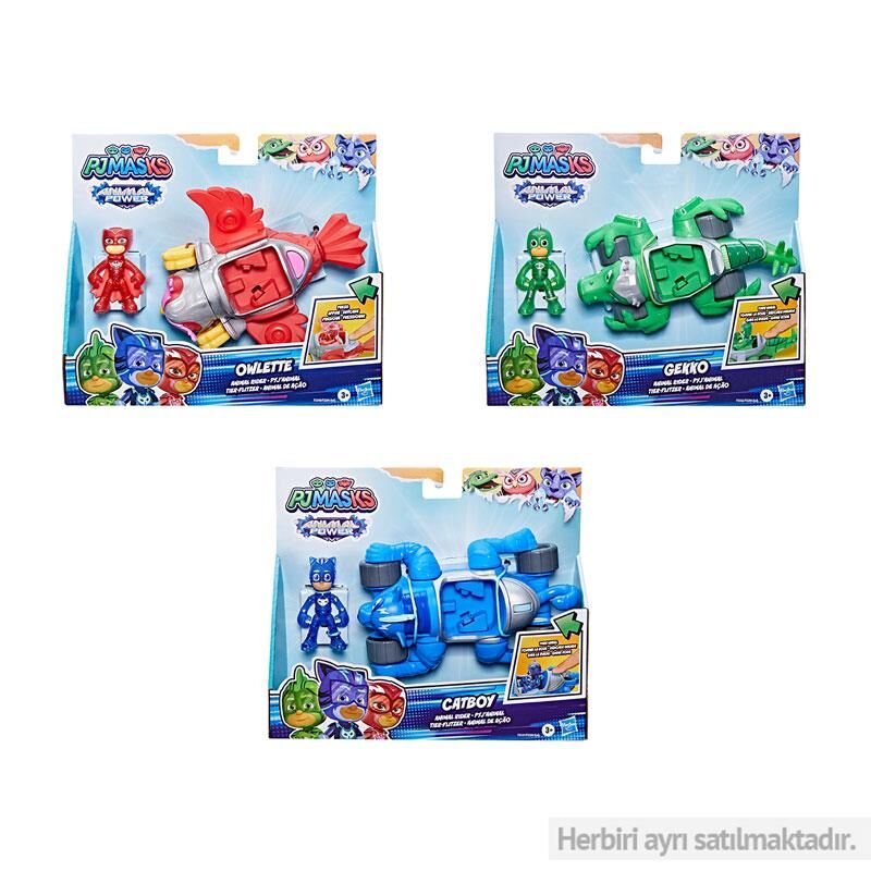 PJ MASKELİLER ANİMAL POWER FİGÜR VE HAYVAN SÜRÜCÜ