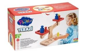 KUTUDA AHŞAP TERAZİ