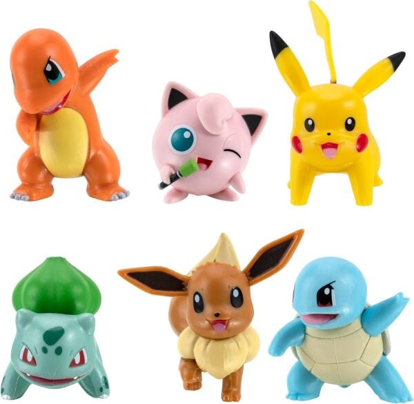 POKEMON BATTLE 6 LI FİGÜR SETİ