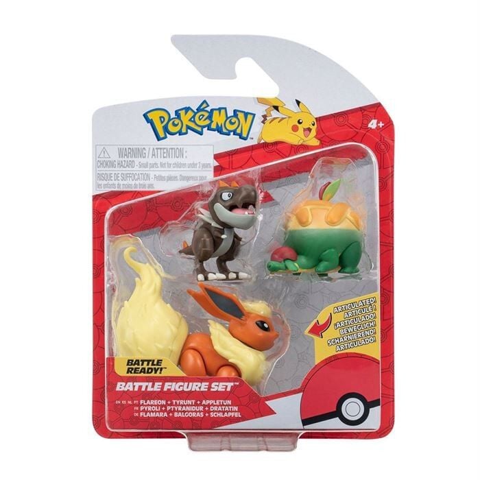 POKEMON BATTLE 3 LÜ FİGÜR SETİ