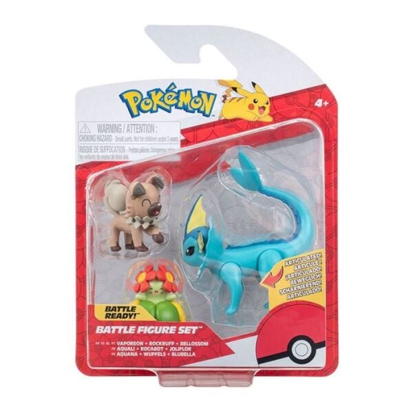POKEMON BATTLE 3 LÜ FİGÜR SETİ