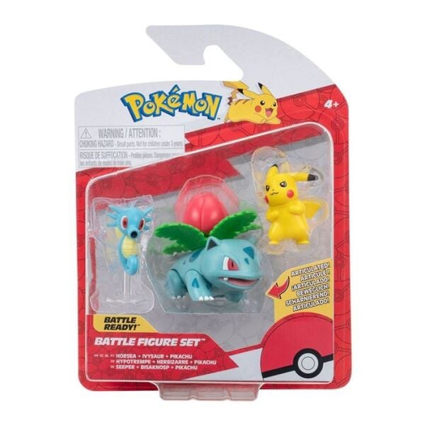 POKEMON BATTLE 3 LÜ FİGÜR SETİ