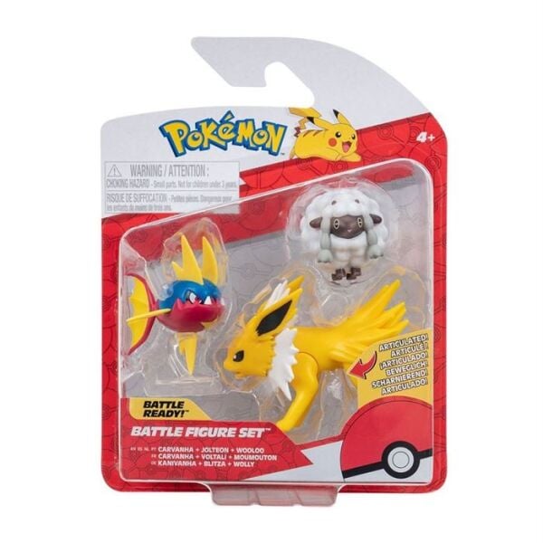 POKEMON BATTLE 3 LÜ FİGÜR SETİ