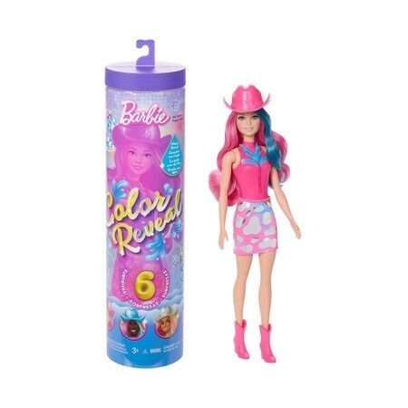 BARBİE COLOR REVEAL RENK DEĞİŞTİREN SÜRPRİZ BARBIE DİSCO STAR SERİSİ