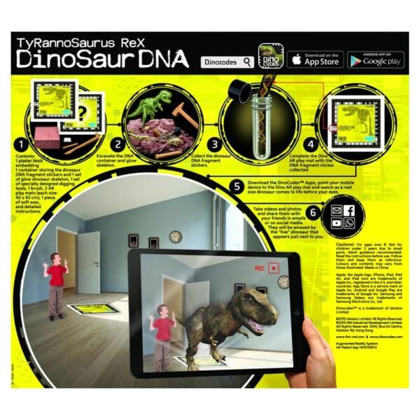 4M DENEY DİNOZOR DNA TRICERATOPS