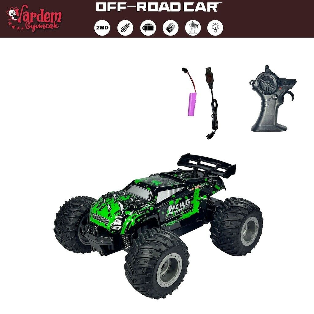 UK FF 2 4 G ŞARJLI 1 18 HIGH SPEED  OFF ROAD ARABA