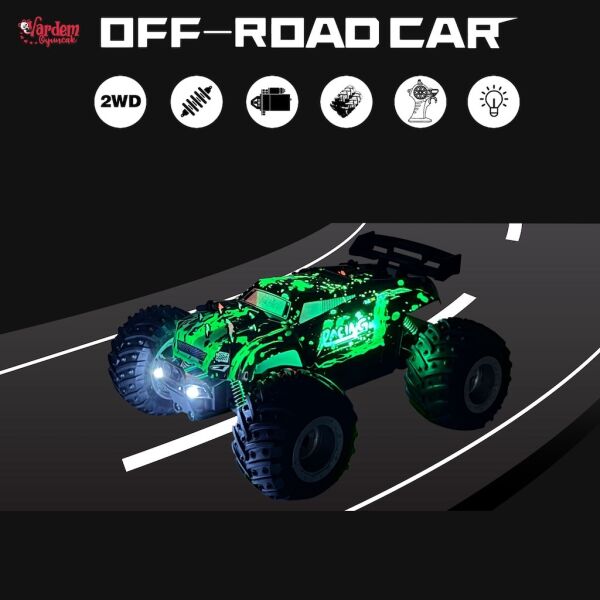 UK FF 2 4 G ŞARJLI 1 18 HIGH SPEED  OFF ROAD ARABA