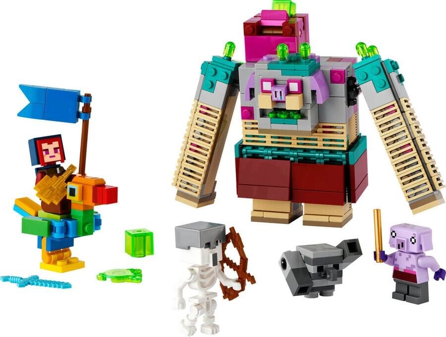 LEGO MİNECRAFT YIYICI KARŞILAŞMASI