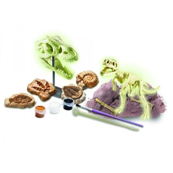 4M DENEY PARLAYAN DİNOZOR FOSİLLER